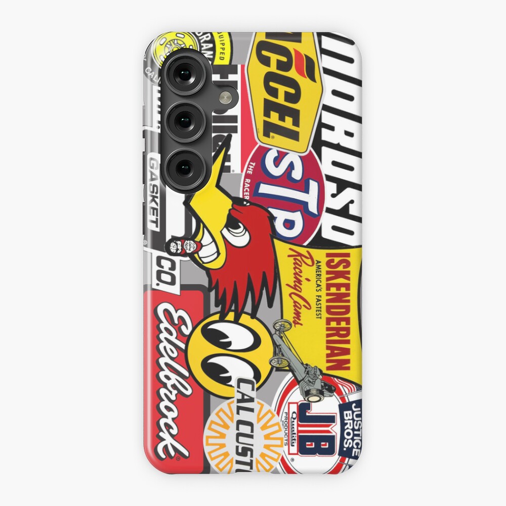 Speed Shop Aftermarket Stickers iPhone Case
