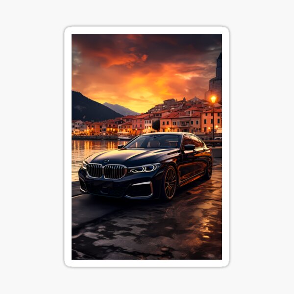 Item preview, Refined Power Set Against Stunning Waterfront Sunset Scene designed and sold by RevUpDesign.