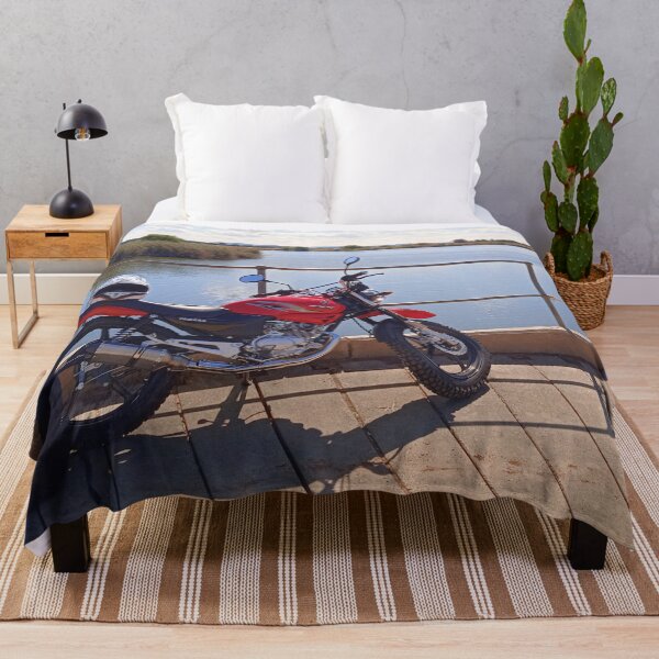 Item preview, Motorcycle With Lake View designed and sold by Ashley Beckton.