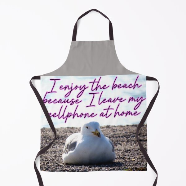 Item preview, Seagull Has a Cellphone, Westport, Ct designed and sold by GiftsbyNaomi.
