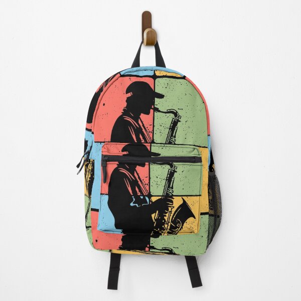 Item preview, Saxophone Jazz Musician Vintage Style designed and sold by TuncGK.