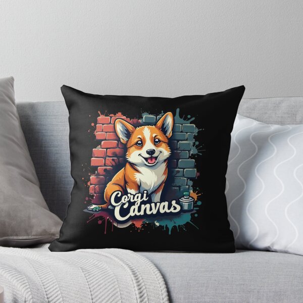 Item preview, Corgi Canvas designed and sold by zoughlal.