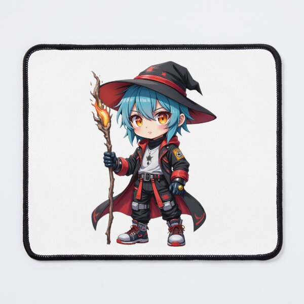 Item preview, Anime Boy Wizard - Let yourself be enchanted by his charm designed and sold by  VectorArtFactory.