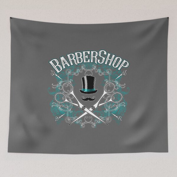 Item preview, Barber Shop_03 designed and sold by ideacrylic.