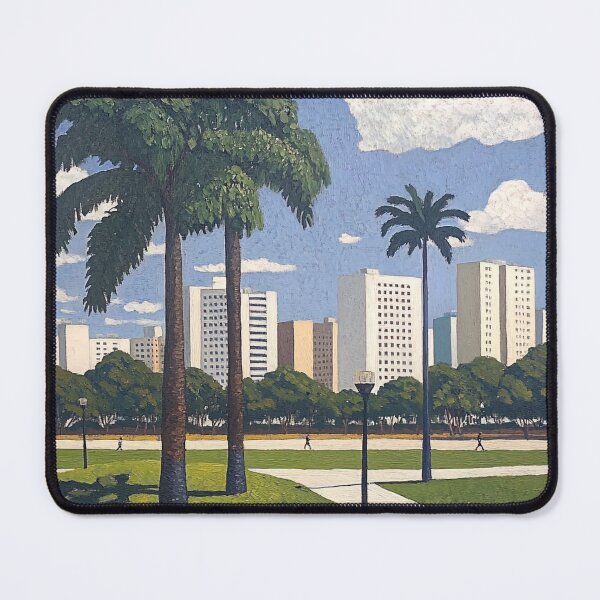 Item preview, Brasilia | Post-impressionist painting style designed and sold by ComicsFactory.
