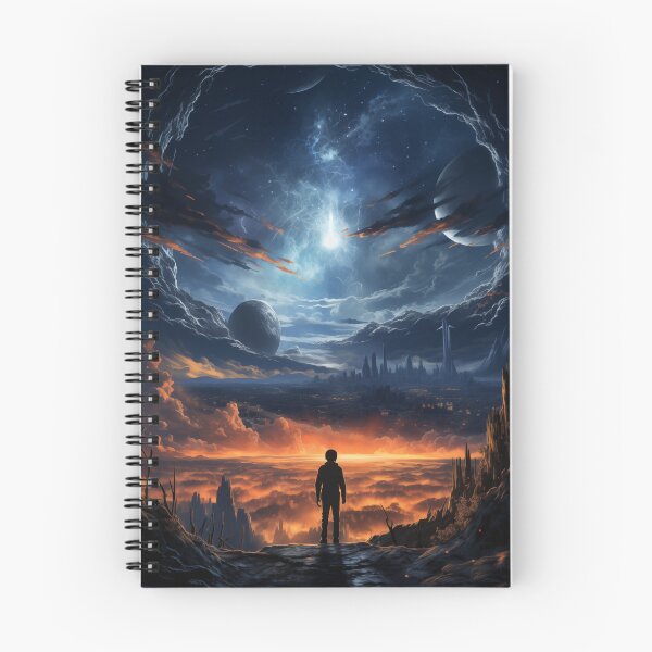 Item preview, The Cosmic Wanderer designed and sold by MysticCanvasAi.