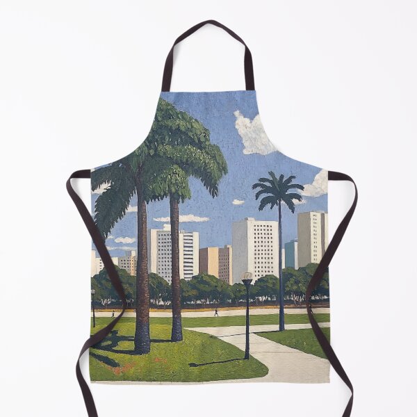 Item preview, Brasilia | Post-impressionist painting style designed and sold by ComicsFactory.