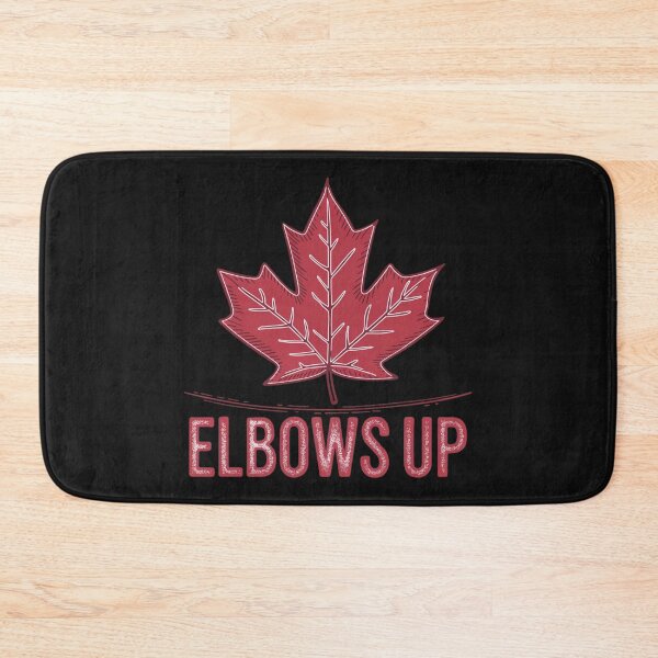 Item preview, Elbows Up Canadian Maple Leaf designed and sold by Adrian Kane.