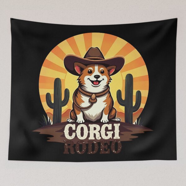 Item preview, Corgi Rodeo designed and sold by zoughlal.
