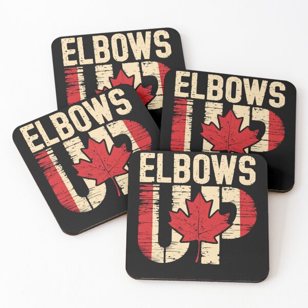 Item preview, Elbows Up Canada , Canadian Pride, True North Strong and Free designed and sold by SnarkoClothes.