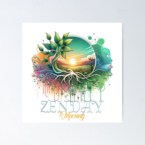 Item preview, ZENDAY MORNING designed and sold by BabaSoti.