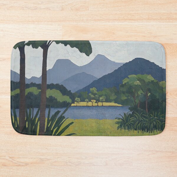 Item preview, Brazil landscape | Post-impressionist painting style designed and sold by ComicsFactory.