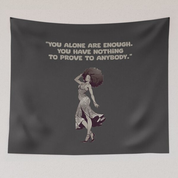 Item preview, You alone are enough. African woman designed and sold by La Loca.