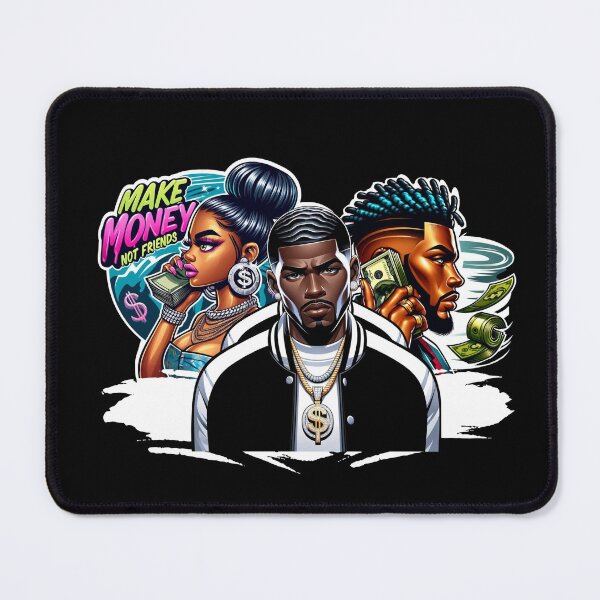 Item preview, Make Money Not Friends – Hip Hop Lovers designed and sold by Zuriel Hargrove.