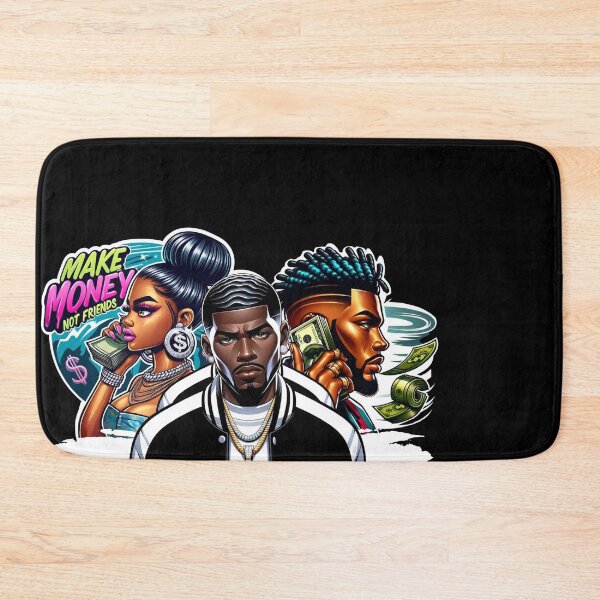 Item preview, Make Money Not Friends – Hip Hop Lovers designed and sold by Zuriel Hargrove.