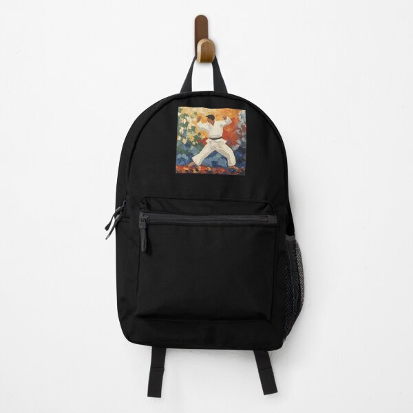 Item preview, Brazilian jiu-jitsu fighter | Post-impressionist painting style designed and sold by ComicsFactory.