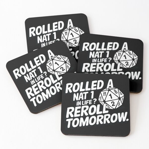 Item preview, Critical Failure? Try Again Tomorrow designed and sold by CrownedCanvas.