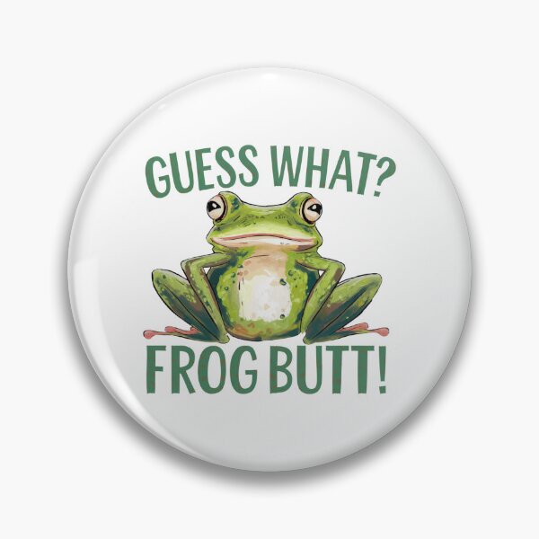Item preview, Guess What? Frog Butt! Funny Frog designed and sold by Adrian Kane.