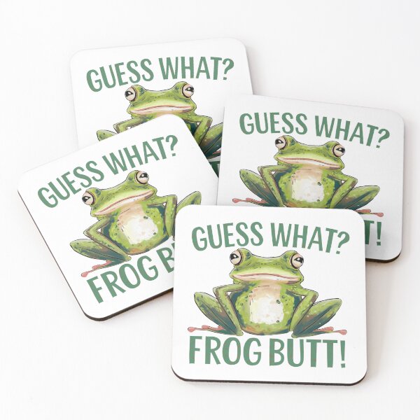 Item preview, Guess What? Frog Butt! Funny Frog designed and sold by Adrian Kane.