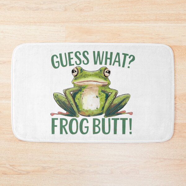 Item preview, Guess What? Frog Butt! Funny Frog designed and sold by Adrian Kane.