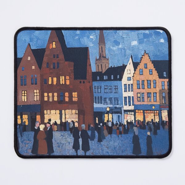 Artikelvorschau, Bremen | Postimpressionistischer Malstil entworfen und verkauft von ComicsFactory.