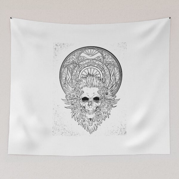 Item preview, Art Skull design Tattoo designed and sold by rafaellagoart.