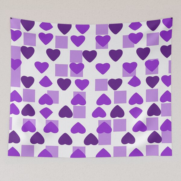 Item preview, Playful Heart Checkerboard Pattern designed and sold by Timegraf.