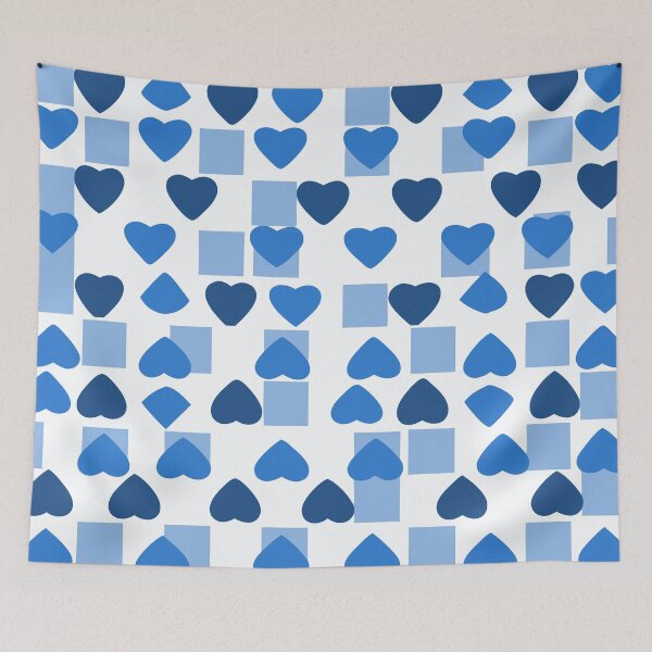Item preview, Playful Heart Checkerboard Pattern designed and sold by Timegraf.