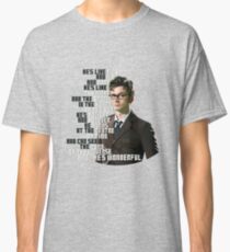 David Tennant - He's wonderful Classic T-Shirt
