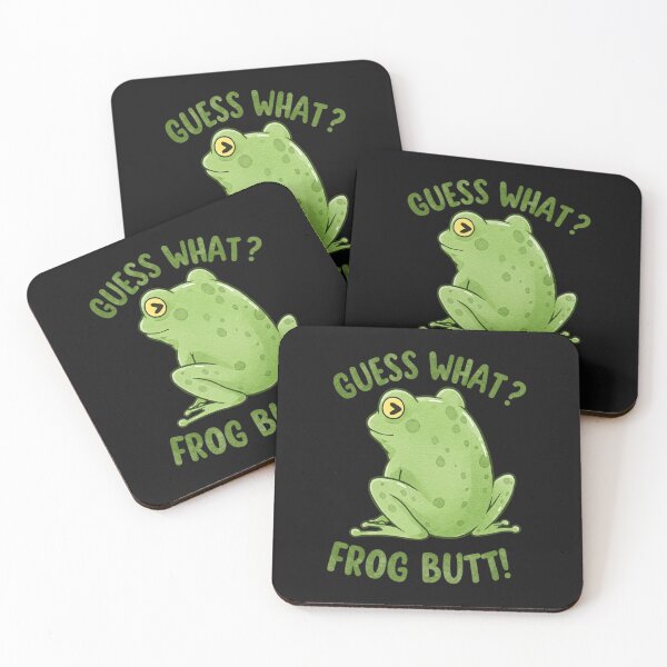 Item preview, Funny Frog Guess What Frog Butt designed and sold by Adrian Kane.
