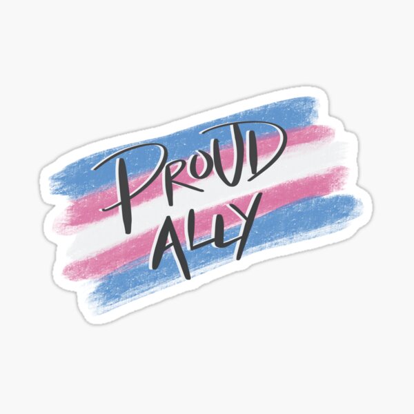 Proud Trans Ally Sticker