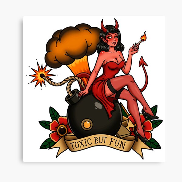 Aperçu de l'œuvre Toxic But Fun créée et vendue par Tattee.