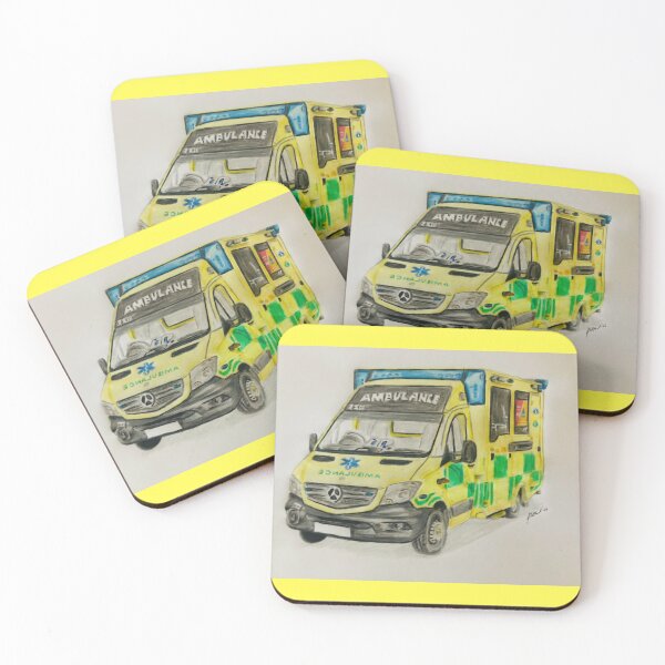 Item preview, Ambulance designed and sold by Truck drawing art.