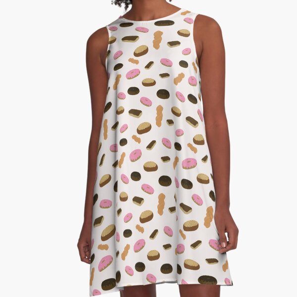 I Put the Nuts in Donuts A-Line Dress
