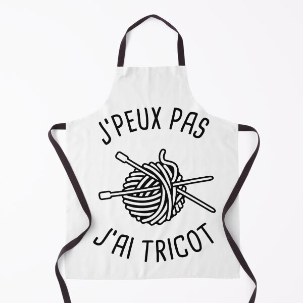Item preview, J'peux pas j'ai tricot designed and sold by theduc.