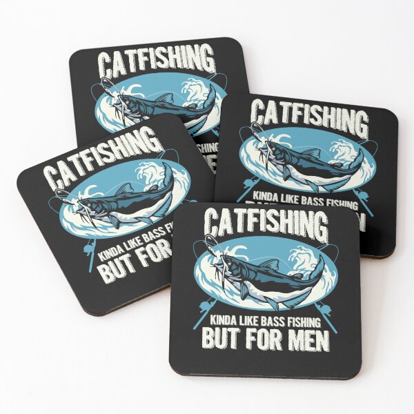 Item preview, Catfishing Kinda Like Bass Fishing But For Men Funny Catfish designed and sold by Dressed For  Duty.