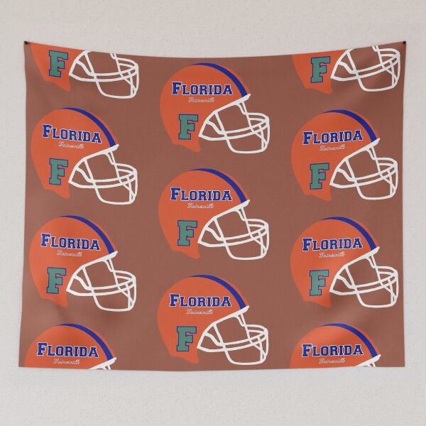 Item preview, Gainesville Florida FL Football Helmet  designed and sold by Lartheviking.