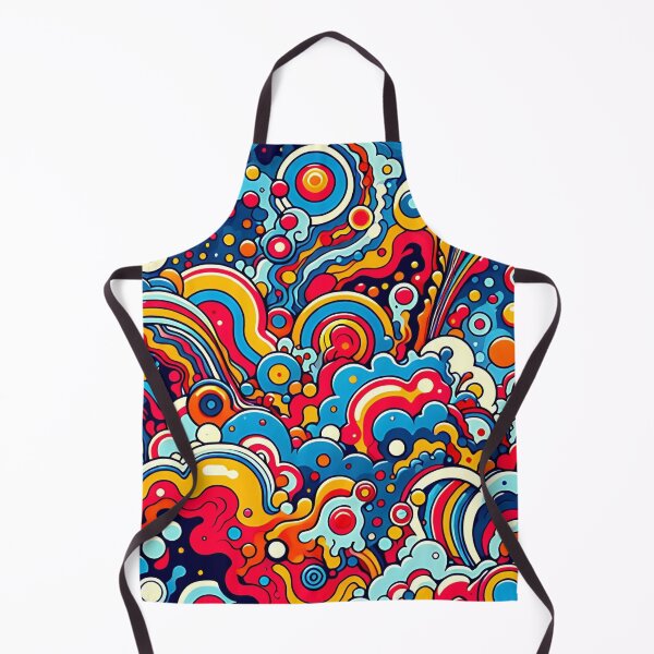 Item preview, Psychedelic abstract colorful graphic designed and sold by KaitoArtDesigns.