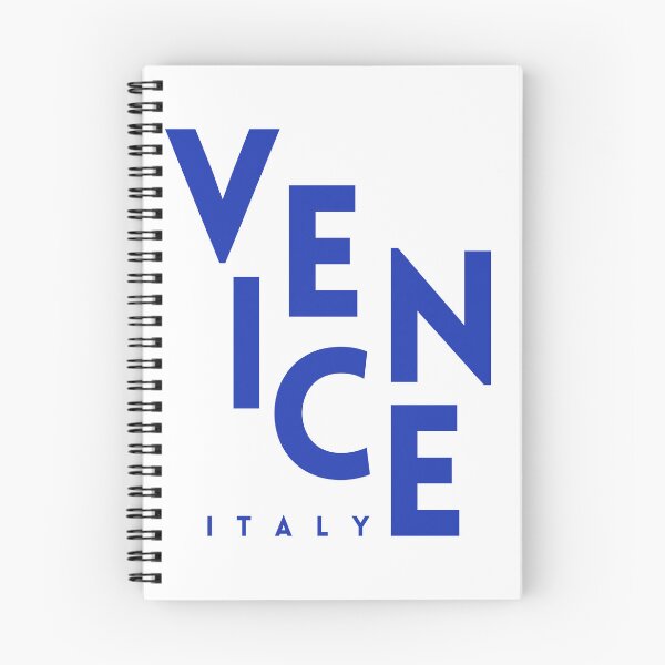 Item preview, Venice Italy Blue Letter Design Travel Gift designed and sold by JeSuisAgnes.