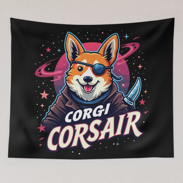 Artikelvorschau, Corgi-Korsar entworfen und verkauft von zoughlal.