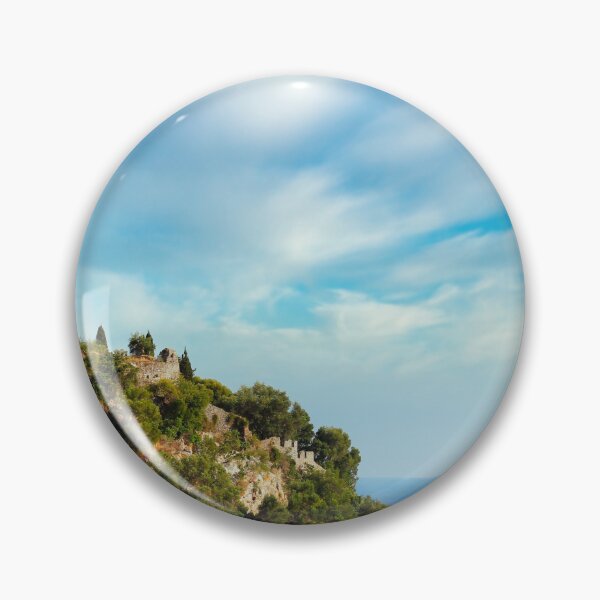 Item preview, Old ruined castle on hill in Parga, Greece designed and sold by goceris.
