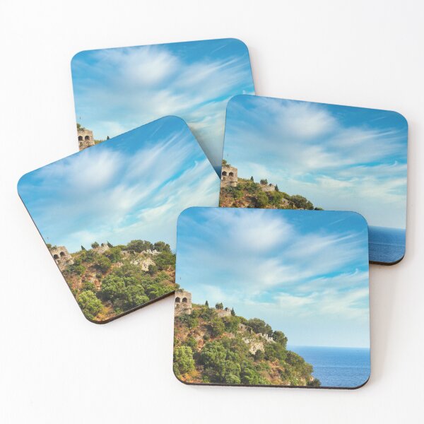 Item preview, Old ruined castle on hill in Parga, Greece designed and sold by goceris.