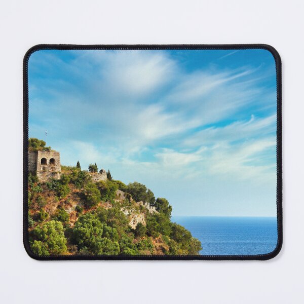 Item preview, Old ruined castle on hill in Parga, Greece designed and sold by goceris.