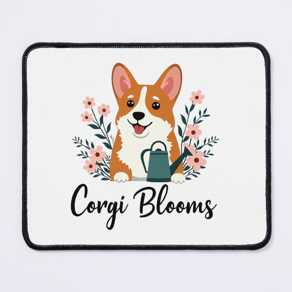 Item preview, Corgi Blooms designed and sold by zoughlal.