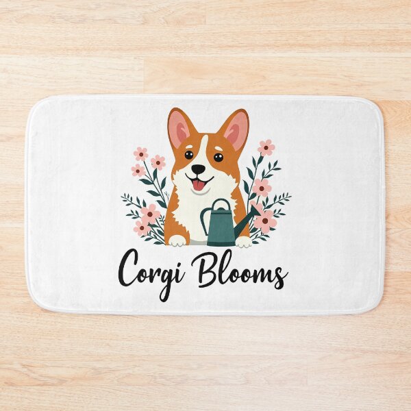 Item preview, Corgi Blooms designed and sold by zoughlal.