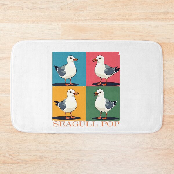Item preview, Seagull Pop: Vibrant Birds with Attitude designed and sold by elynne9.