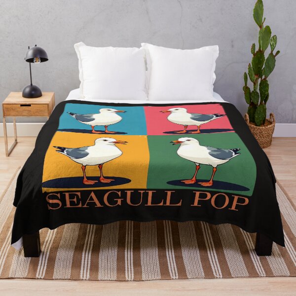 Item preview, Seagull Pop: Vibrant Birds with Attitude designed and sold by elynne9.