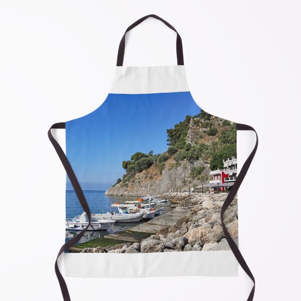 Item preview, Colorful old buildings and ruined castle in Parga, Greece,summer season designed and sold by goceris.