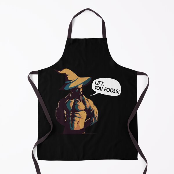 Item preview, Lift You Fools Wizard Weightlifting Bodybuilding Gym Fitness designed and sold by Dressed For Duty.