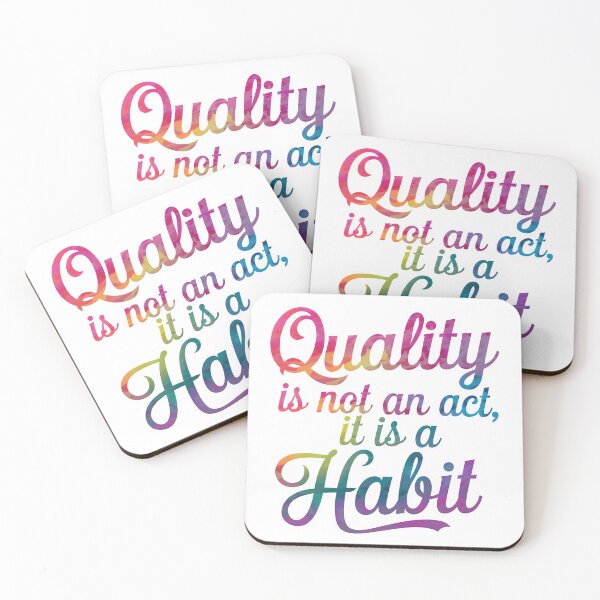 Item preview, Quality is not an act ... designed and sold by nimmitrends.